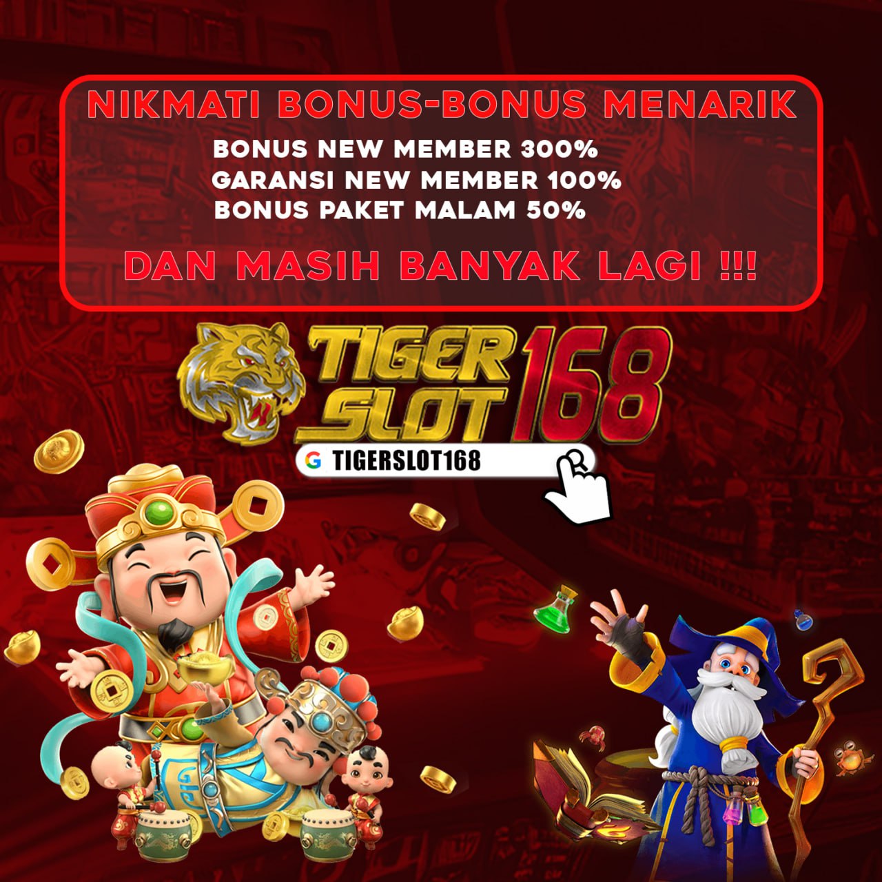 TIGERSLOT168 ⚡ Bonus Garansi Kekalahan Bebas IP Tigerslot No #1